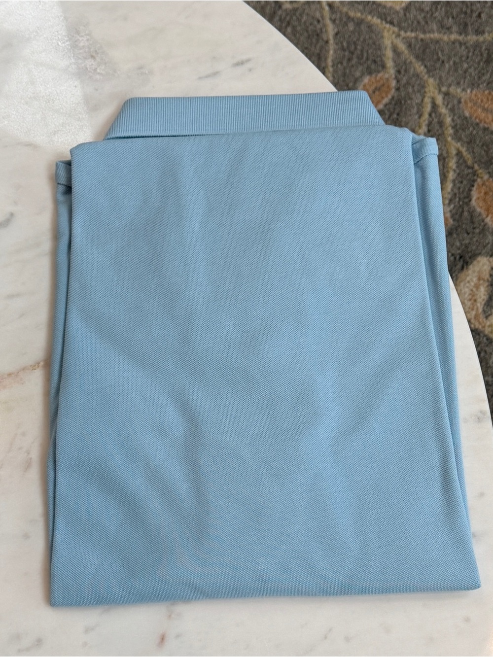 NWT Peter Millar Crown Soft Pique Polo in Tar Heel Blue, men’s size Medium - Picture 4 of 4